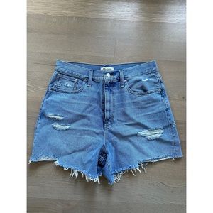 Madewell Momjean Shorts Size 29